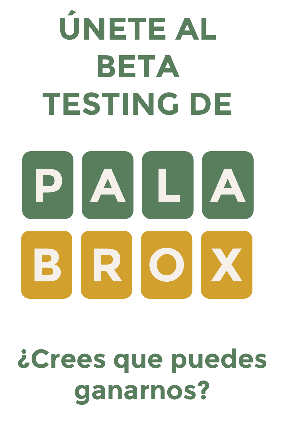 PALABROX Beta Testing